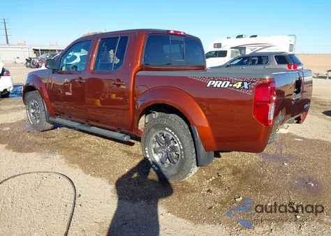 2017 Nissan Frontier Pro-4X из США, поврежденный, VIN 1N6DD0EV6HN708629